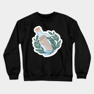 Message in a bottle Crewneck Sweatshirt